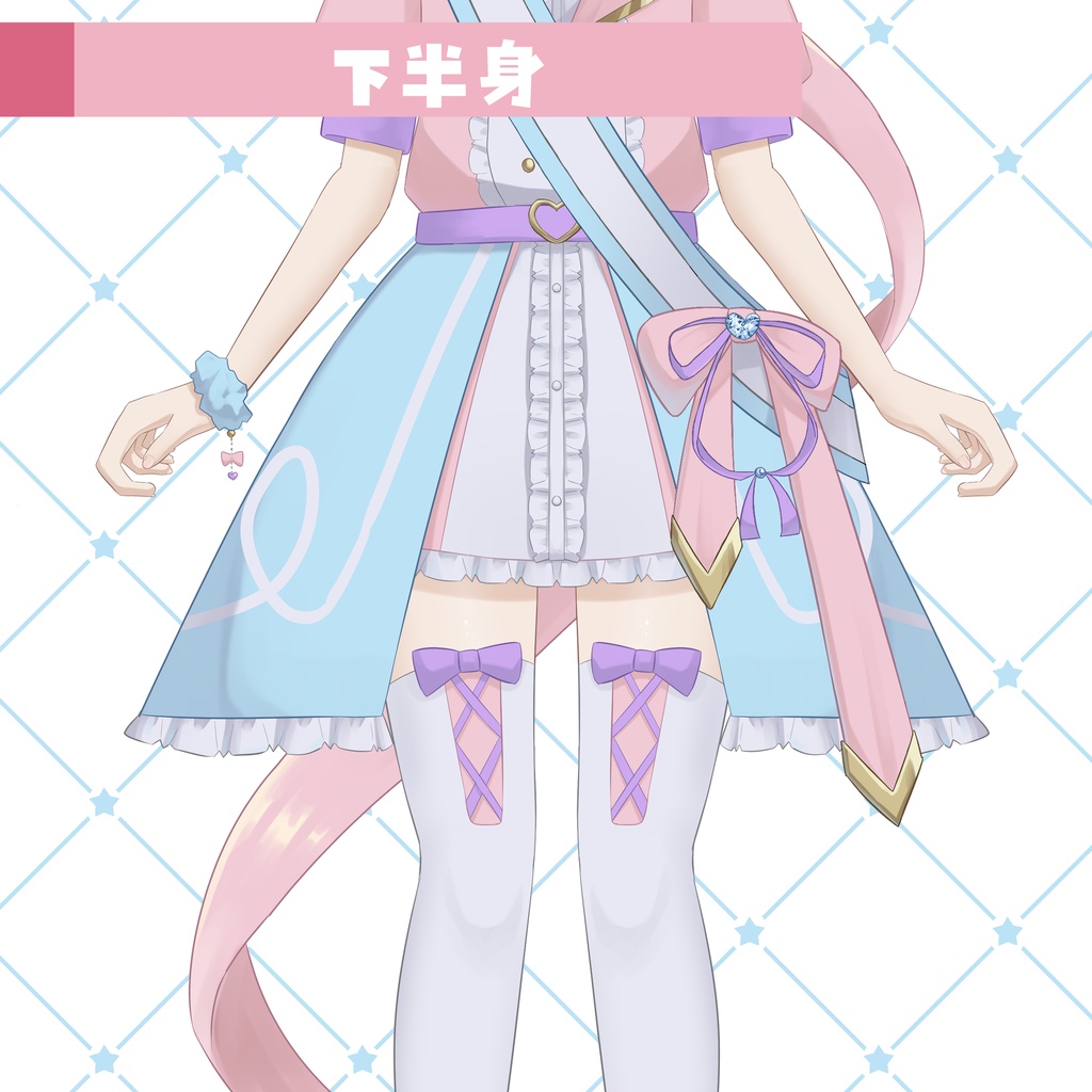 【限定1点】Live2D用パーツ分け済〜アイドルちゃん〜