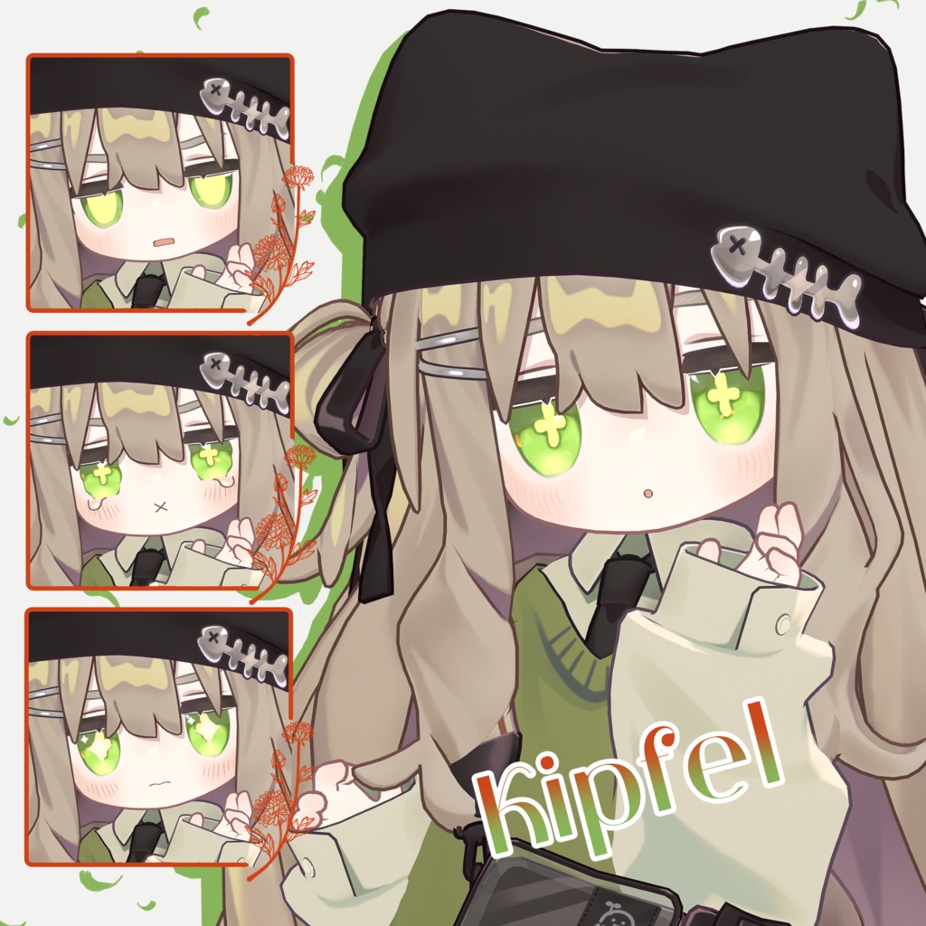 ✨アニメーション付き✨Petal Glow Eye Texture【9アバター対応】