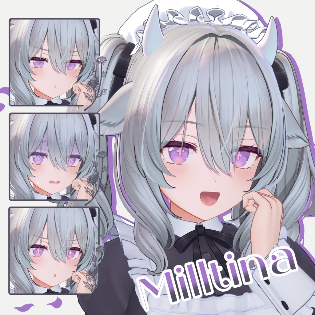 ✨アニメーション付き✨Petal Glow Eye Texture【5アバター対応】