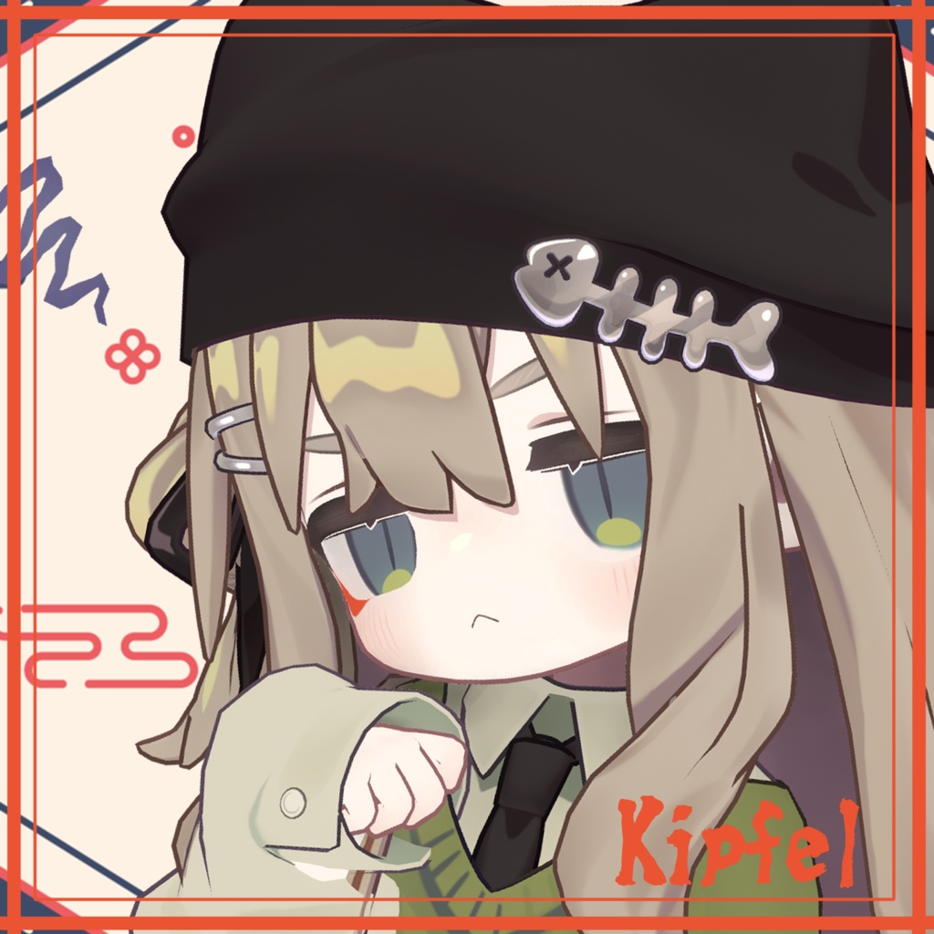 【Free】和風アイメイク(8アバター対応)