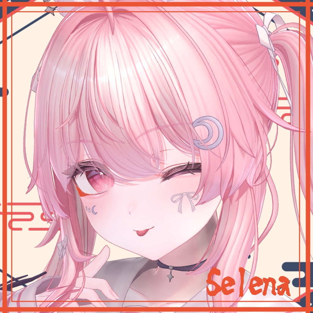 【Free】和風アイメイク(8アバター対応)