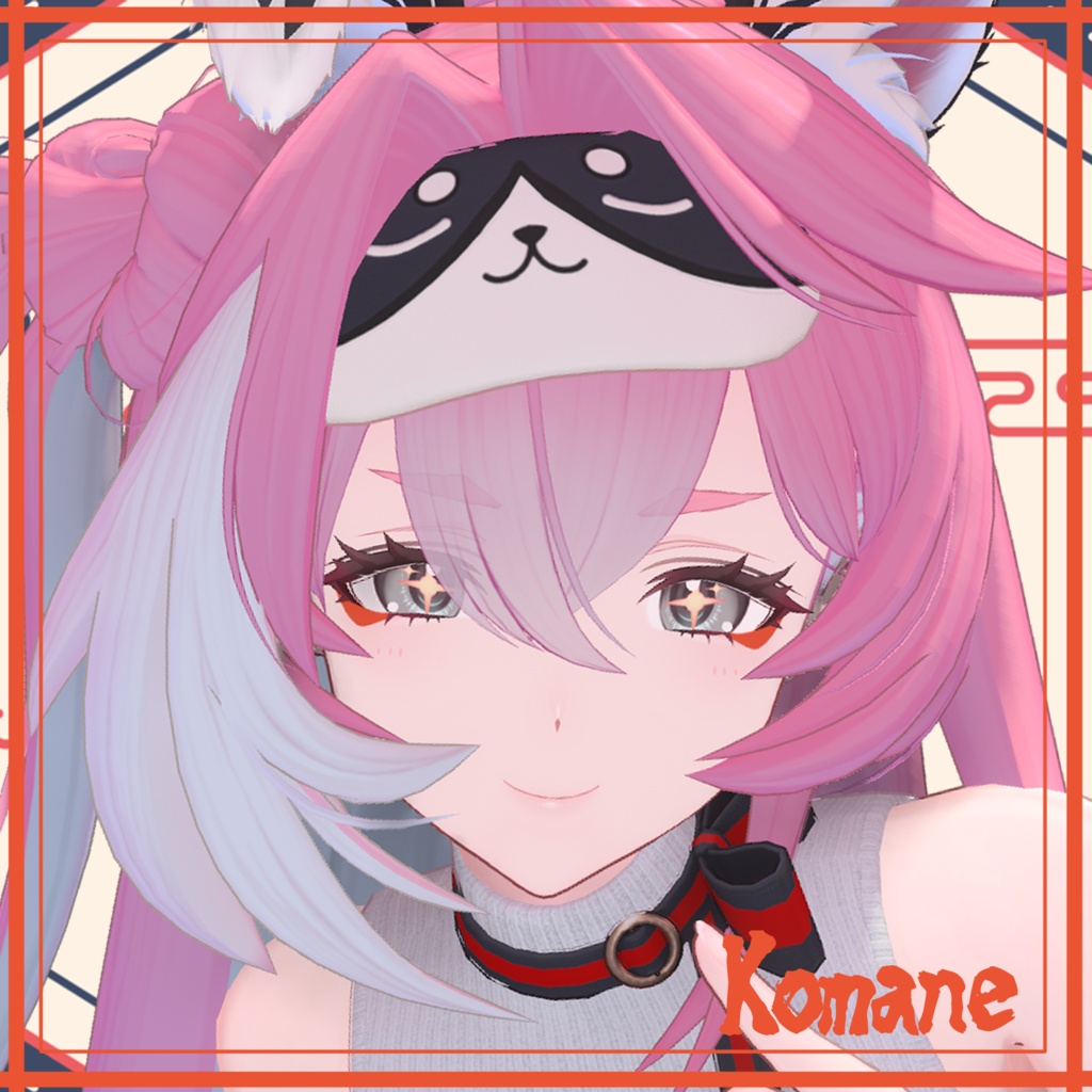 【Free】和風アイメイク(8アバター対応)