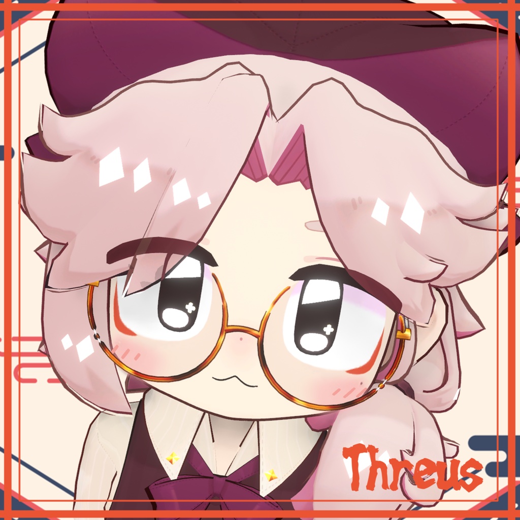 【Free】和風アイメイク(8アバター対応)