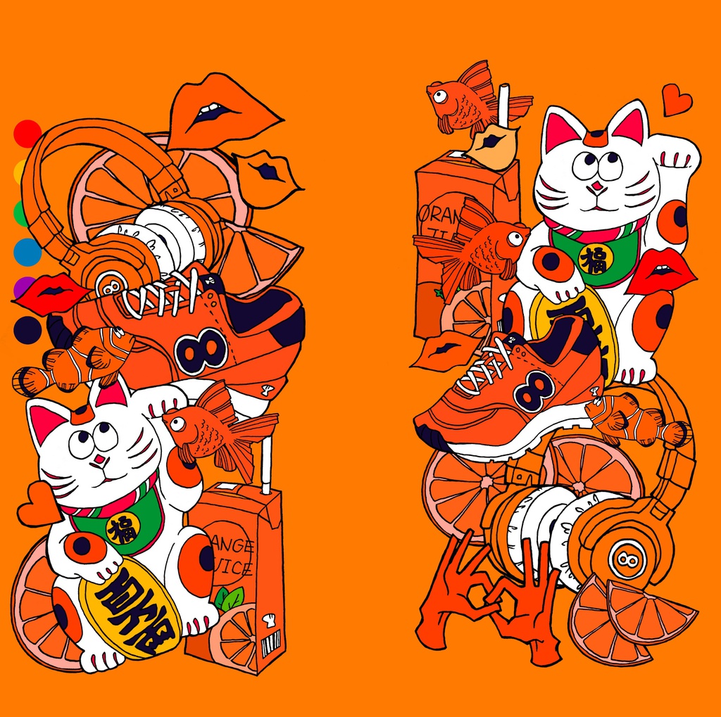 カラーiPhoneケース