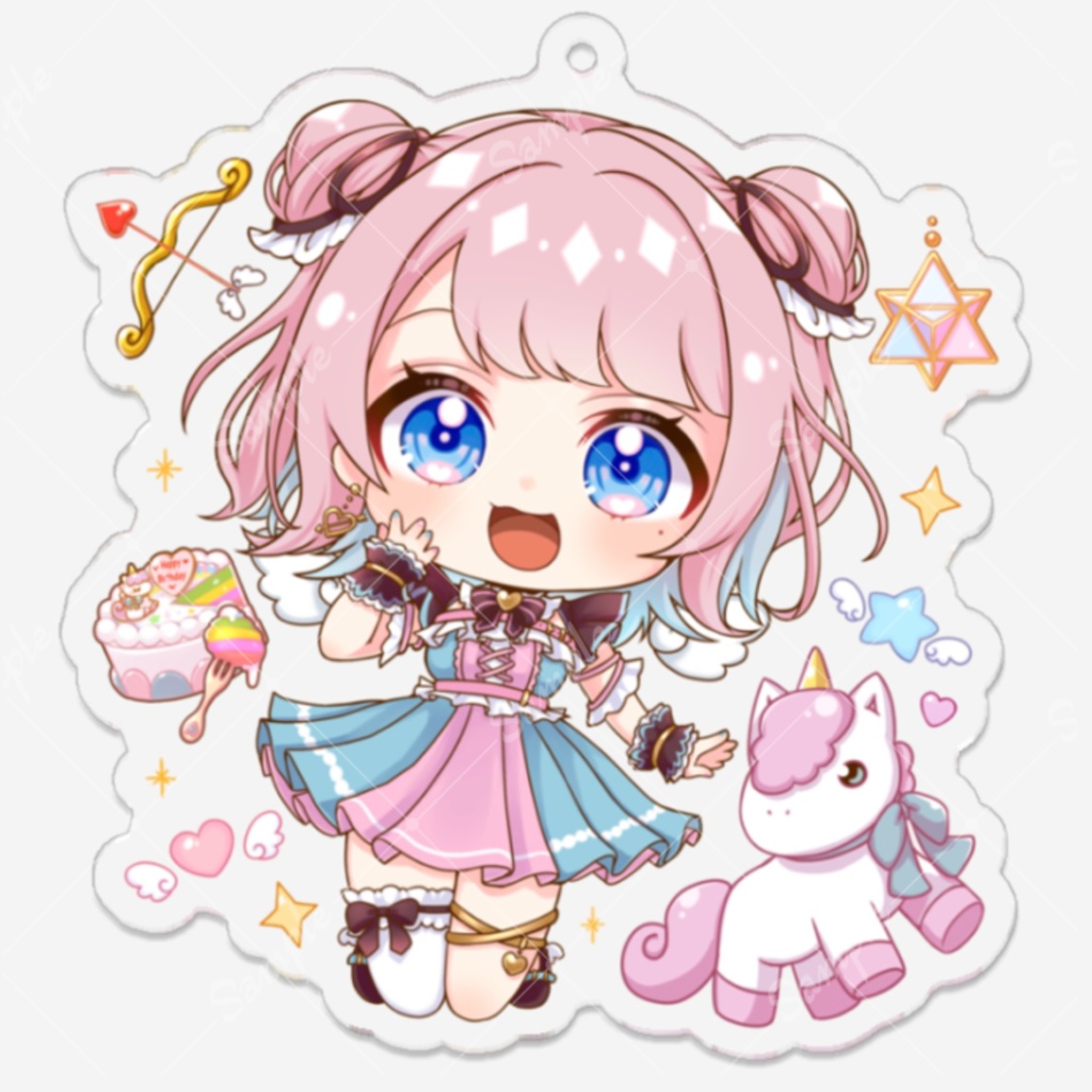 ★お誕生日記念グッズ★ゆんちむアクリルキーホルダー