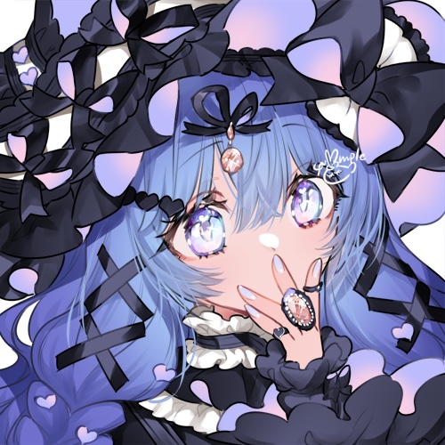 青っぽい地雷ちゃんアイコン