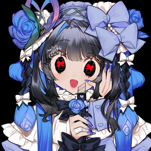 【アイコン】地雷カッターちゃん【SNS用/TRPG用】