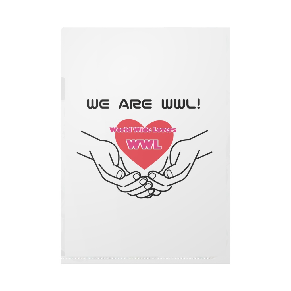 一周年記念クリアファイル