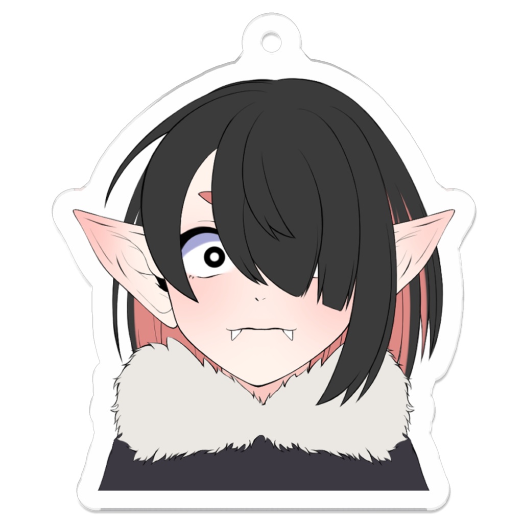 汐牙羽ちゃんアクリルキーホルダー