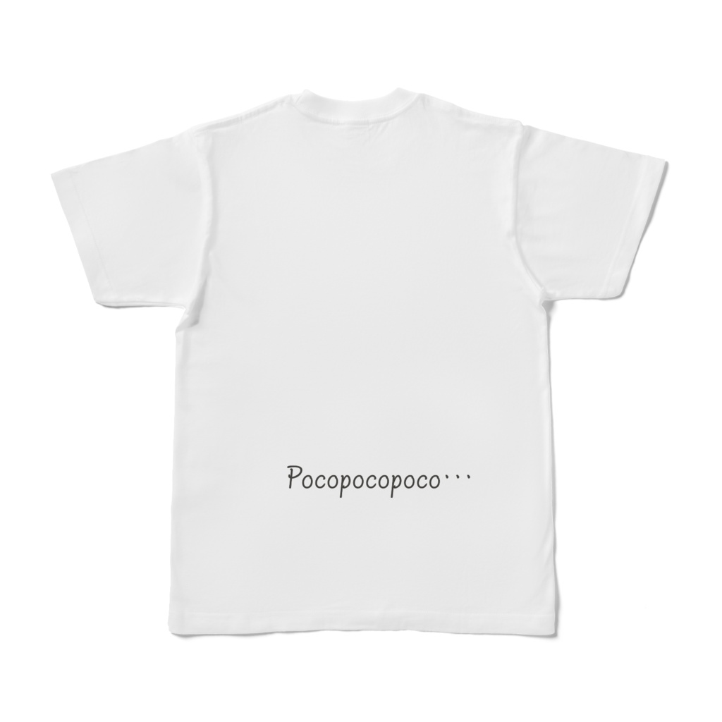 【誰が着るの?】脳筋ポコポコTシャツ(ローマ字ver)