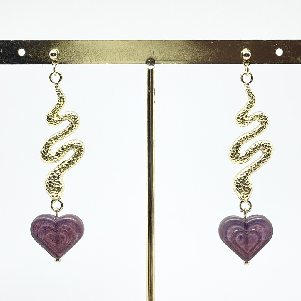 ハンコックモチーフピアス(イヤリング変更OK!)