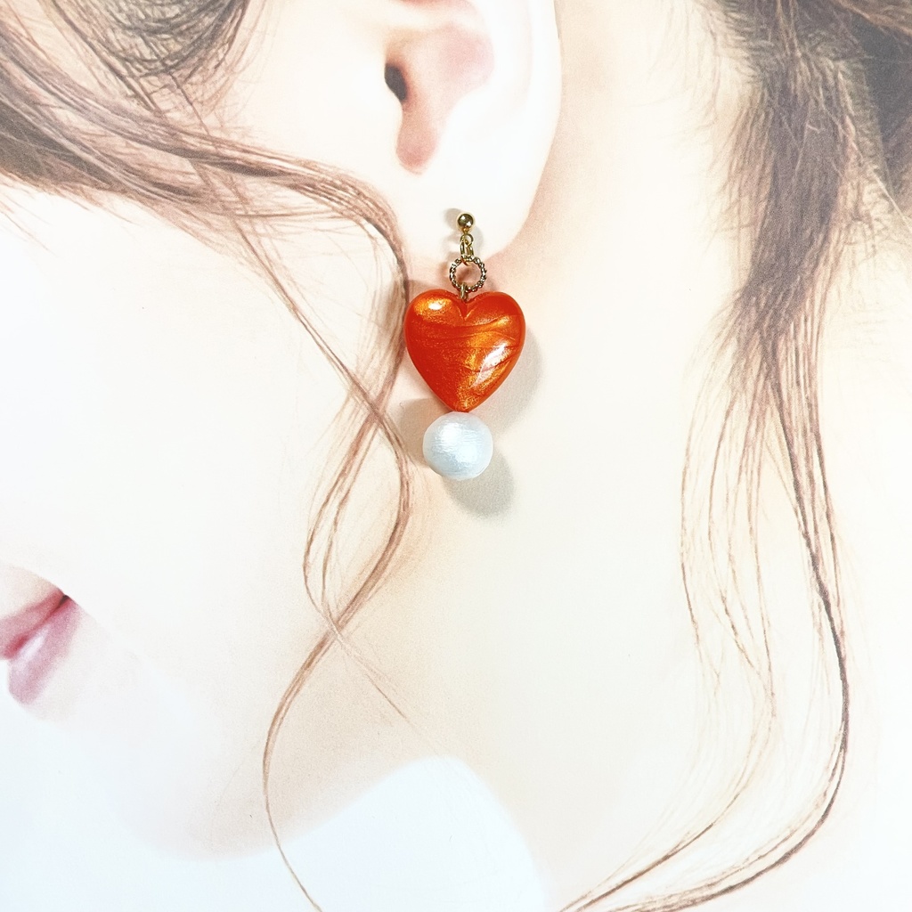 ベポチーフピアス(イヤリング変更OK!)