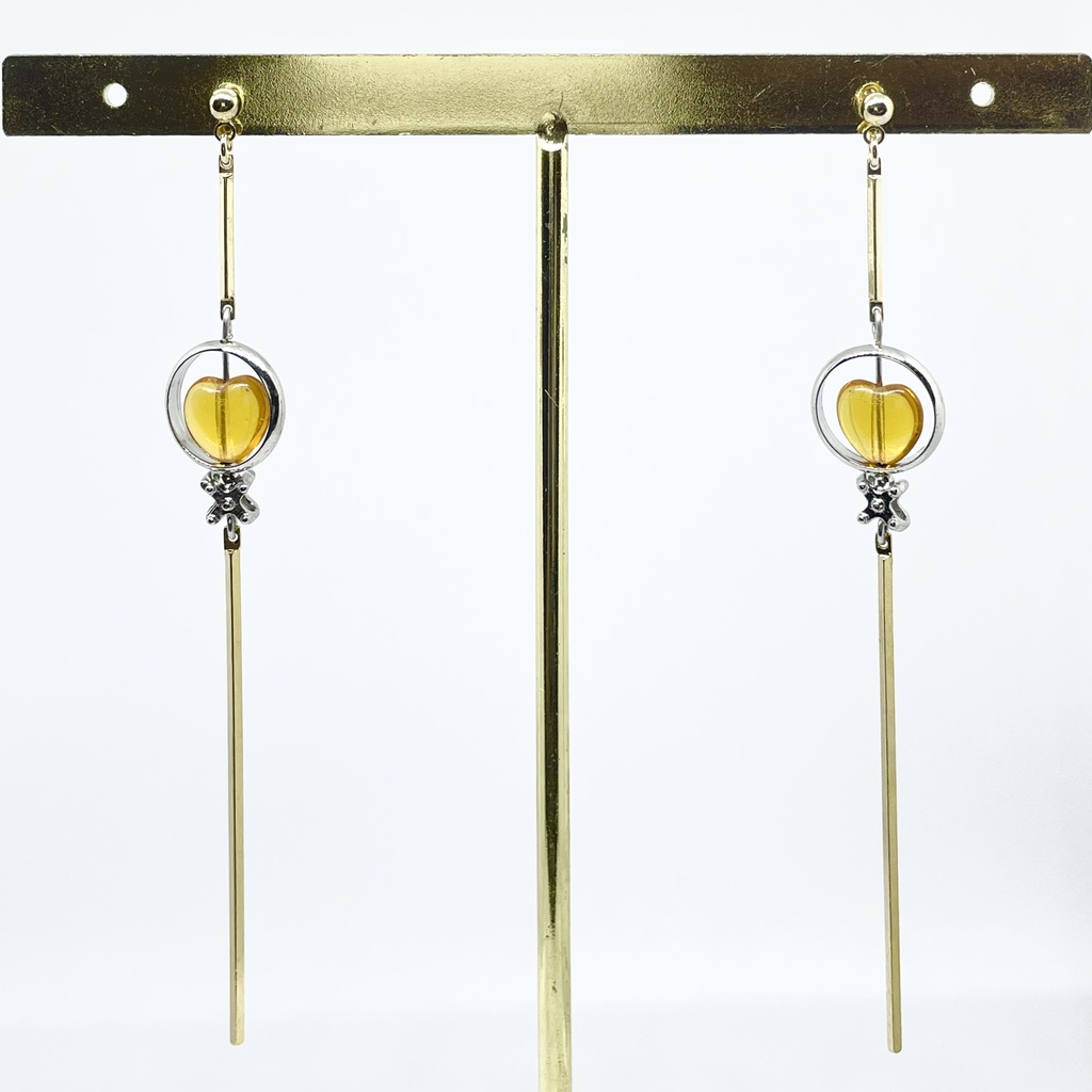 ロー衣装モチーフピアス【DR】(イヤリング変更OK!)