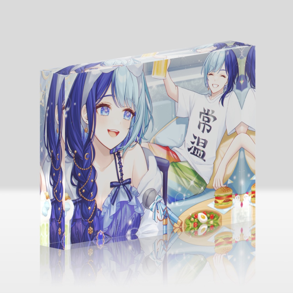 五月七日の空 アクリルブロック