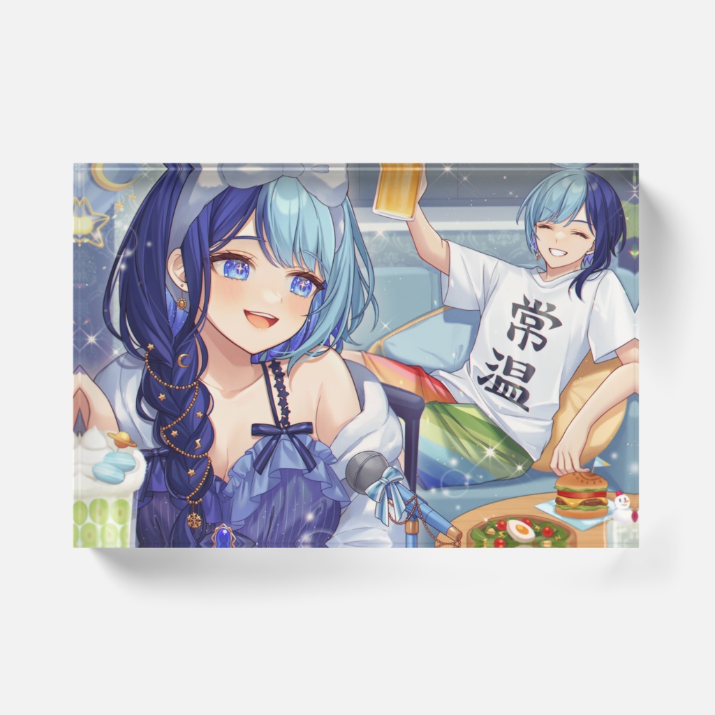 五月七日の空 アクリルブロック