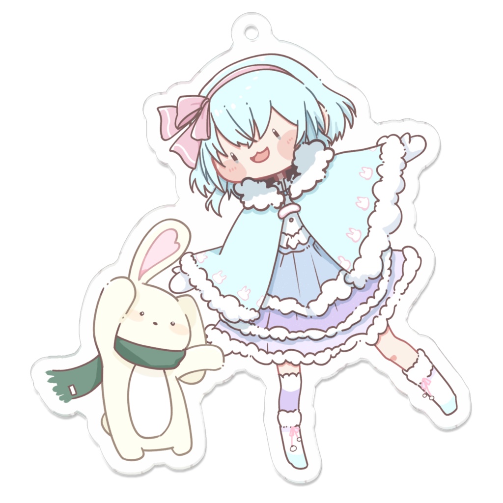 彩水凛兎 アクリルキーホルダー