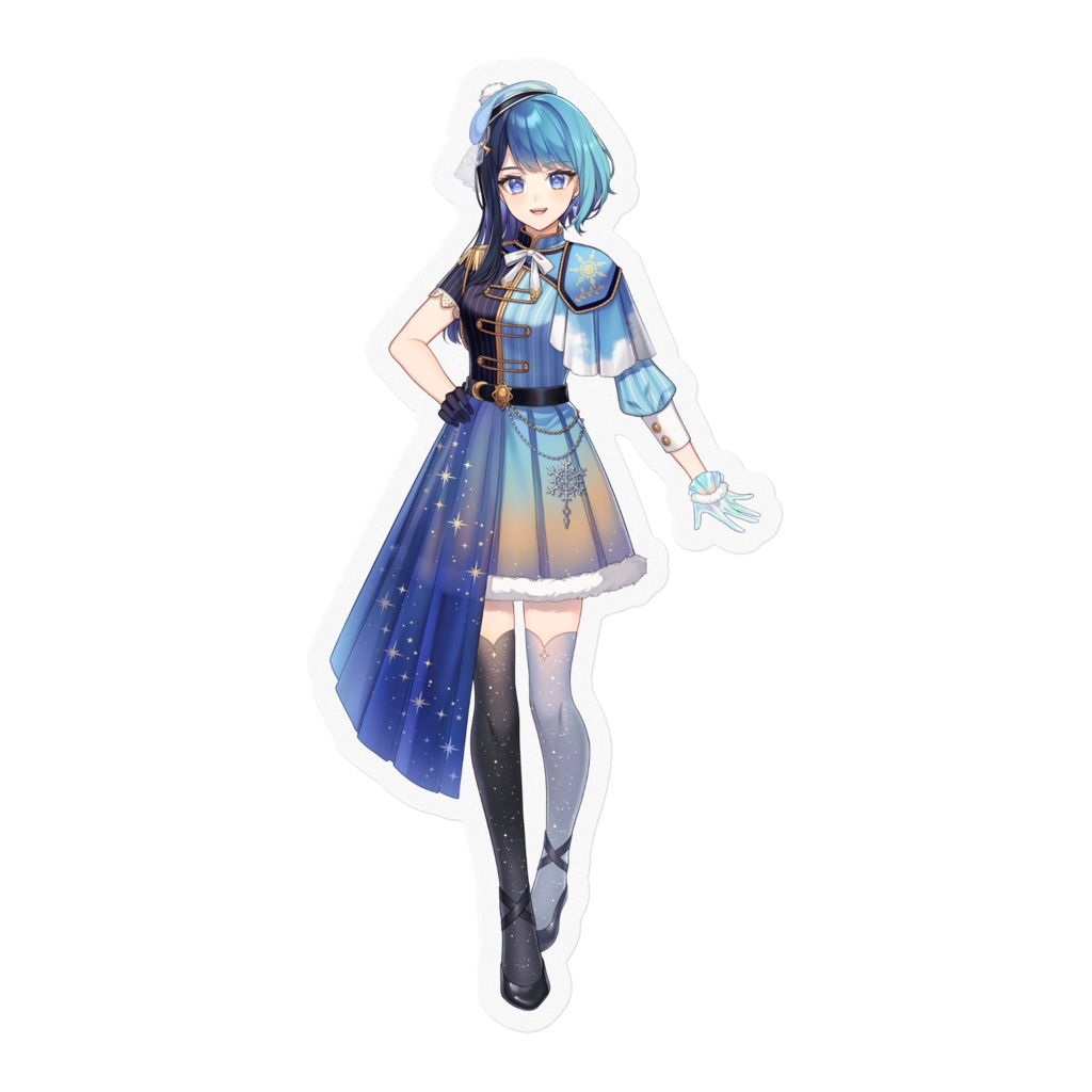 五月七日の空 ステッカー