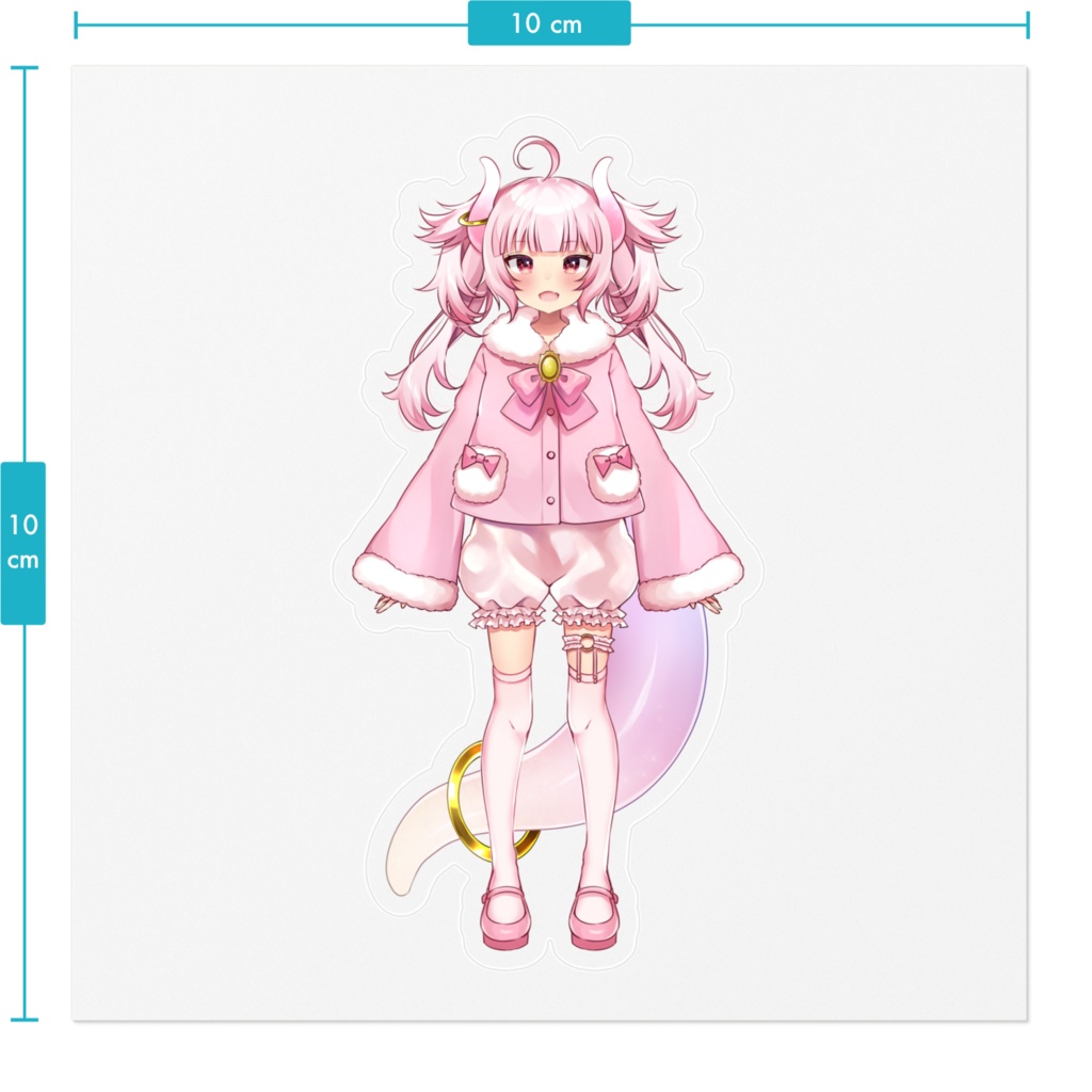 羽雲リュカ ステッカー