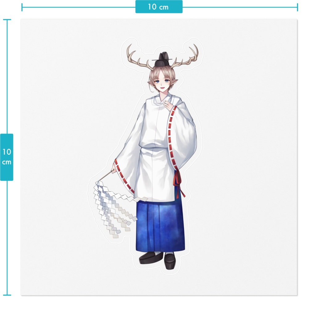 鹿寺聖子 ステッカー