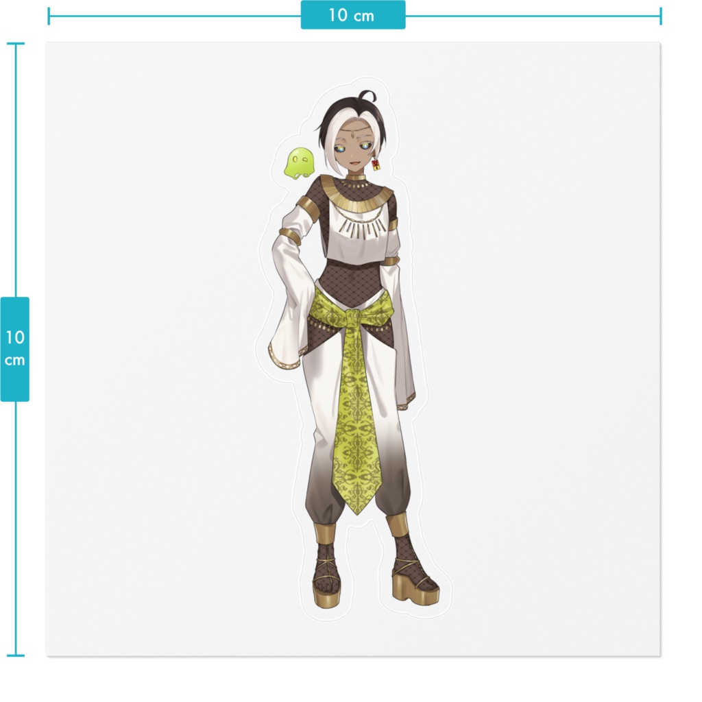 神門ナイア ステッカー