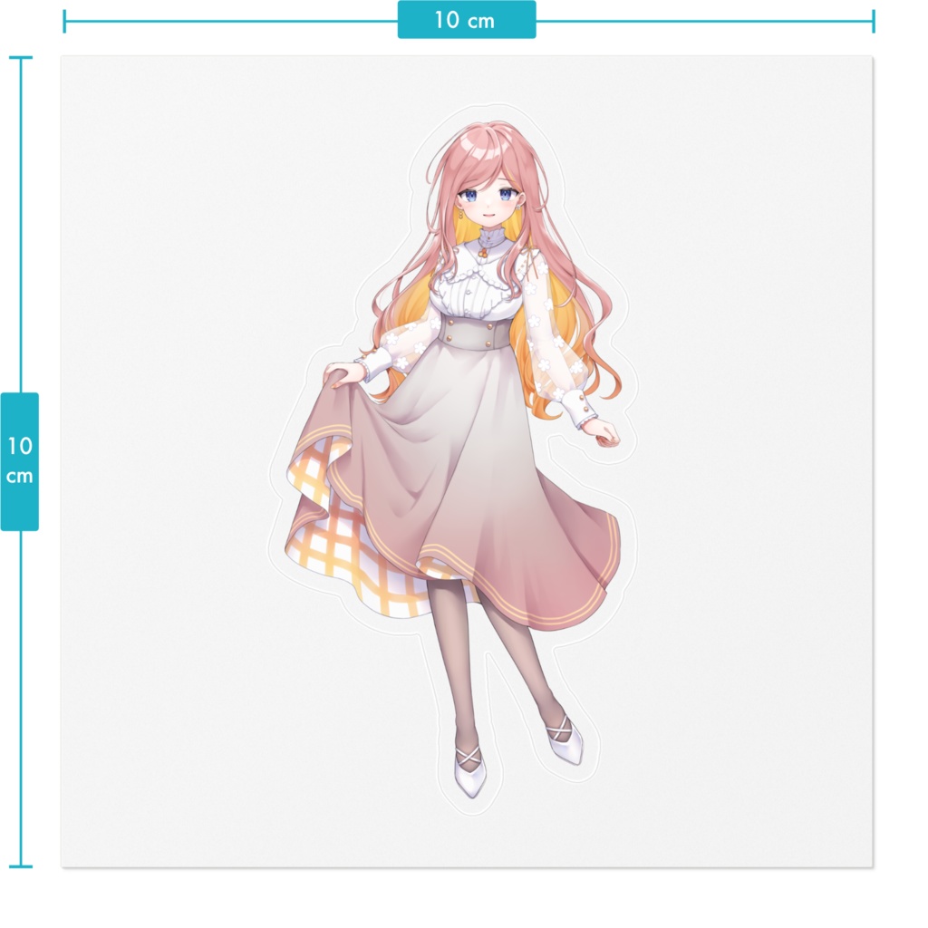 百花桴みつ ステッカー