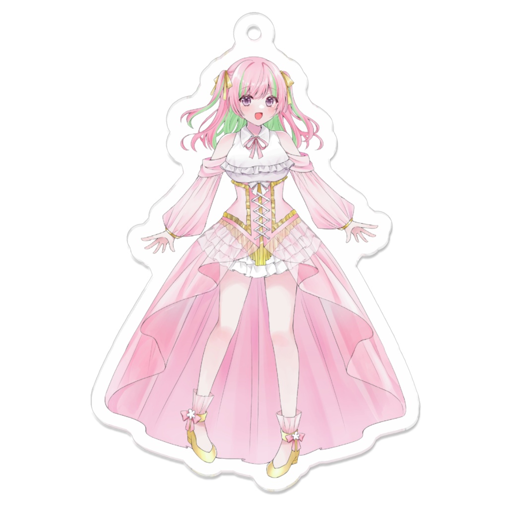 羽月もこ アクリルキーホルダー