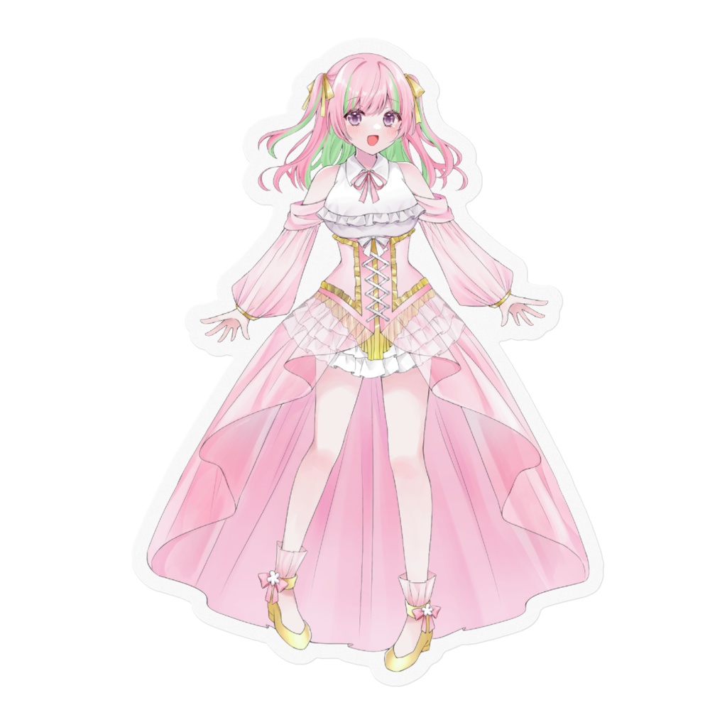 羽月もこ ステッカー