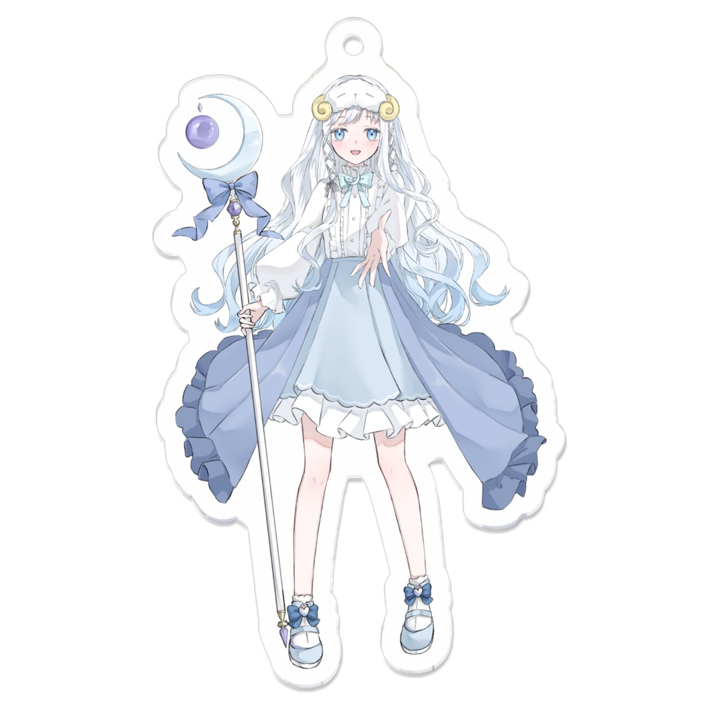 蒼月ふわ アクリルキーホルダー