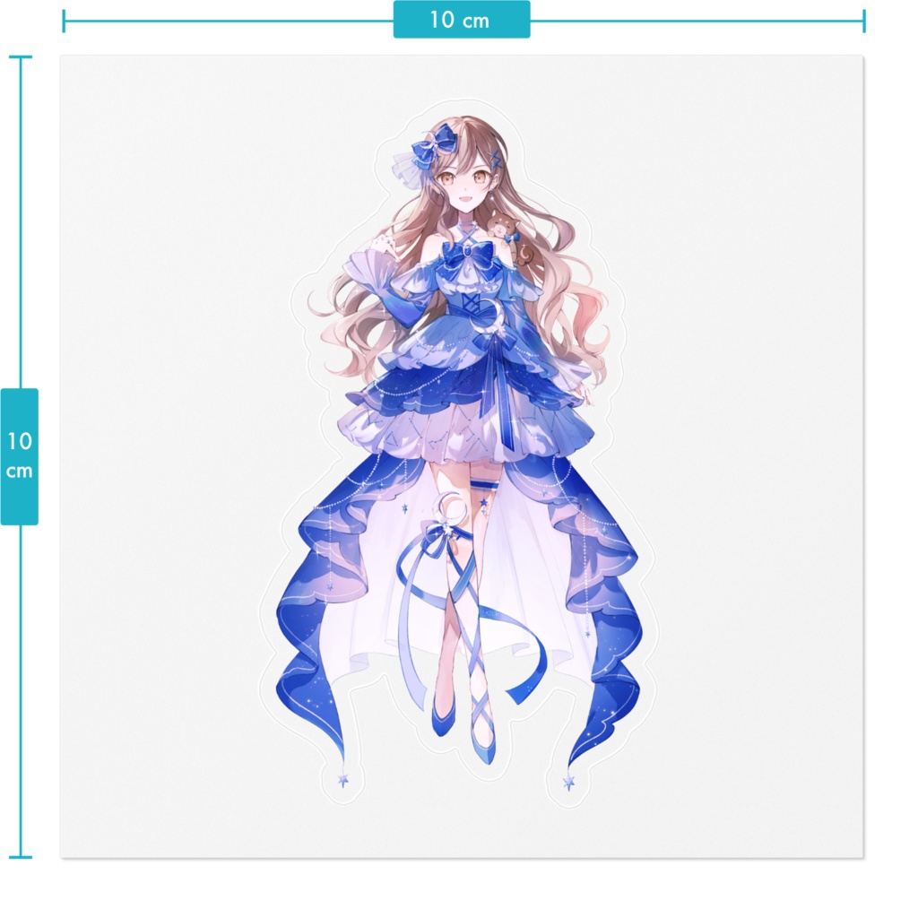 詩月あい ステッカー