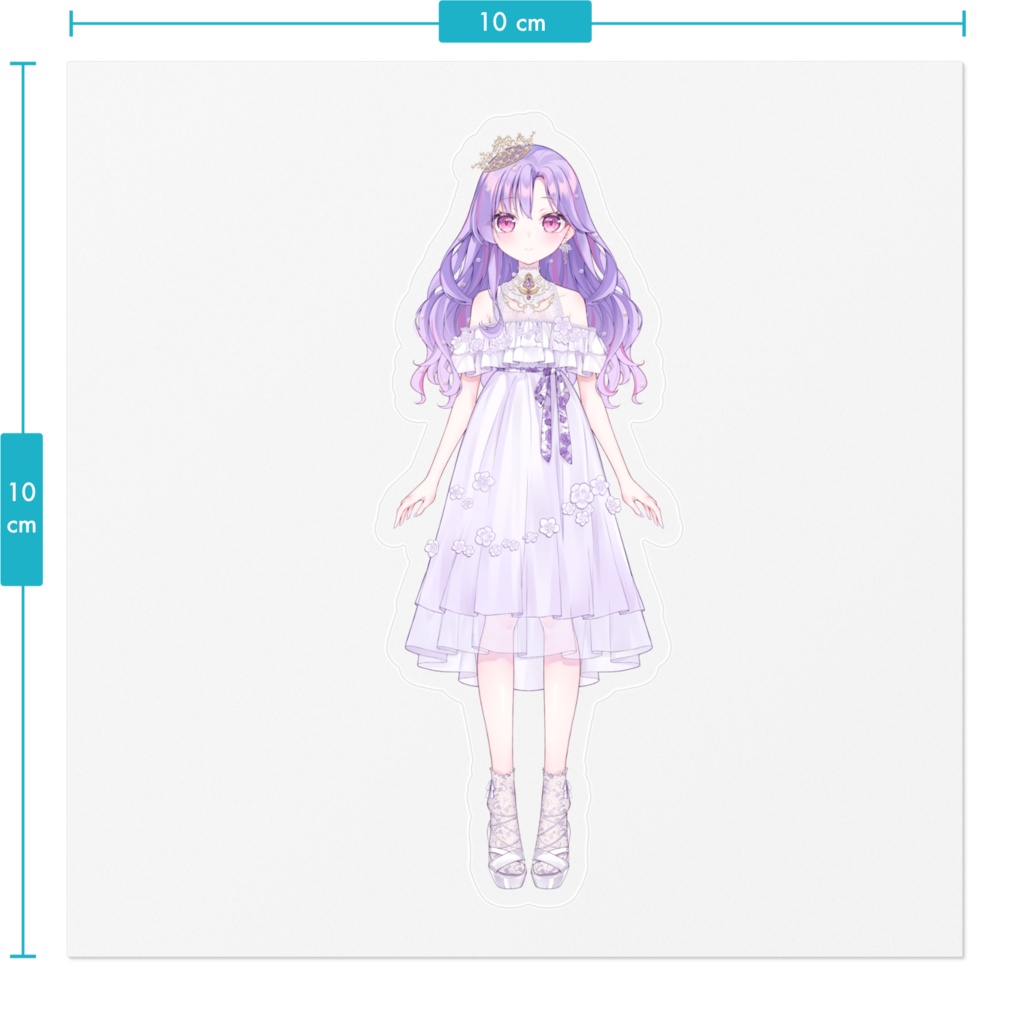 汐音りさ ステッカー
