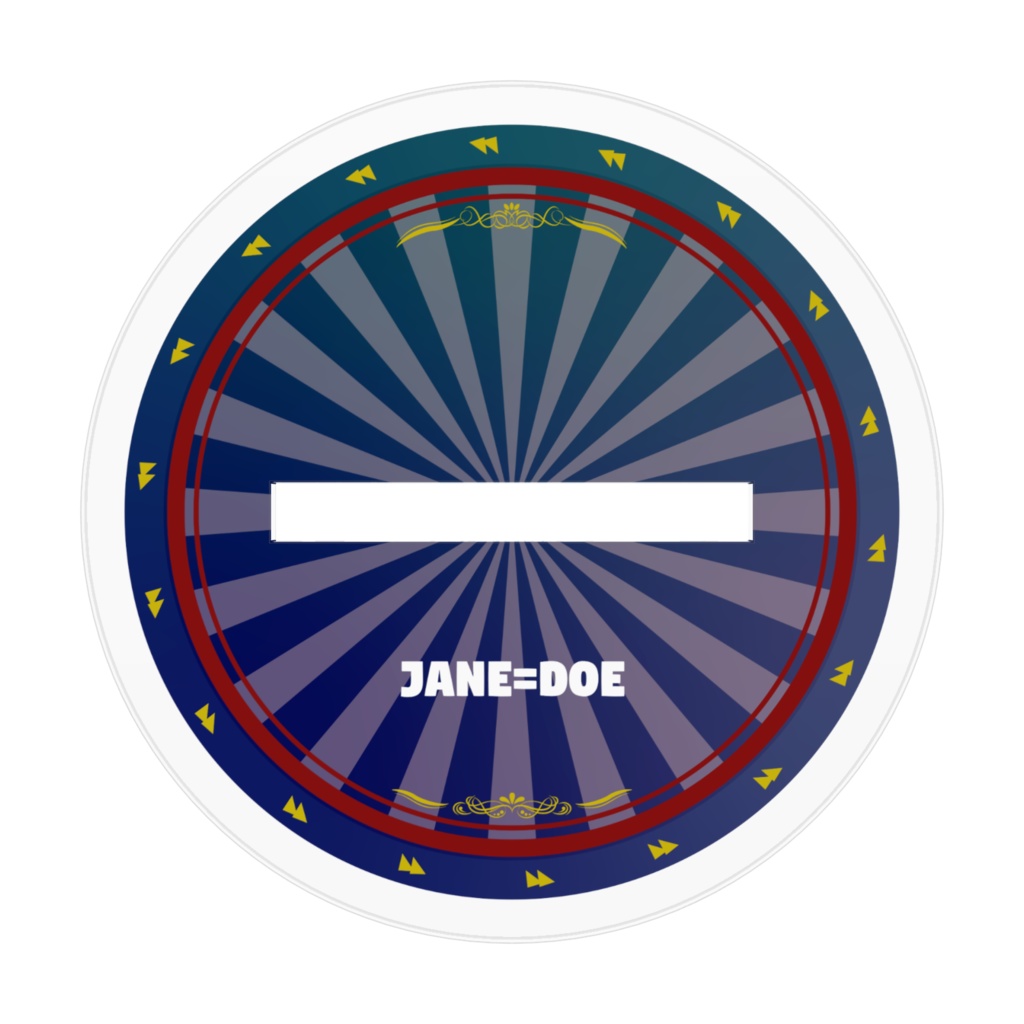 ジェーン=ドゥ アクリルスタンド