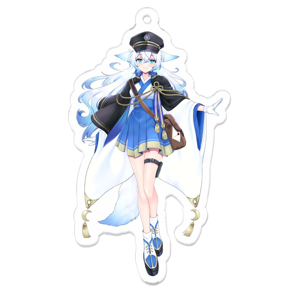 夜巡透雨 アクリルキーホルダー