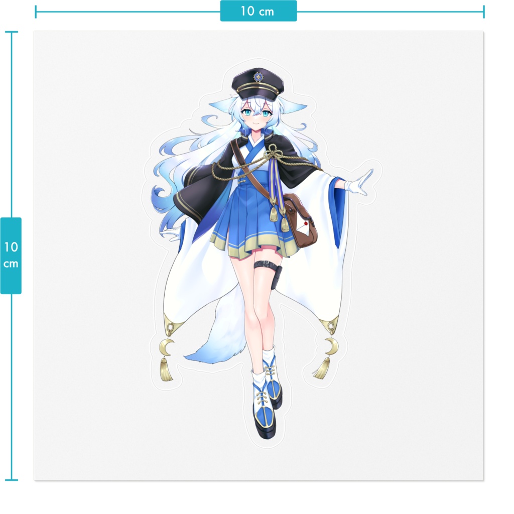 夜巡透雨 ステッカー