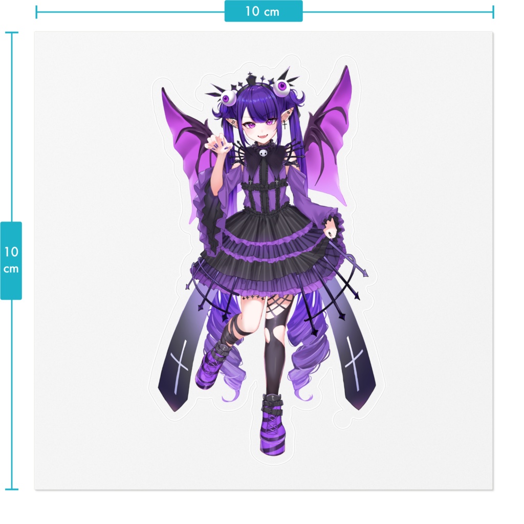 十字架 クロナ ステッカー