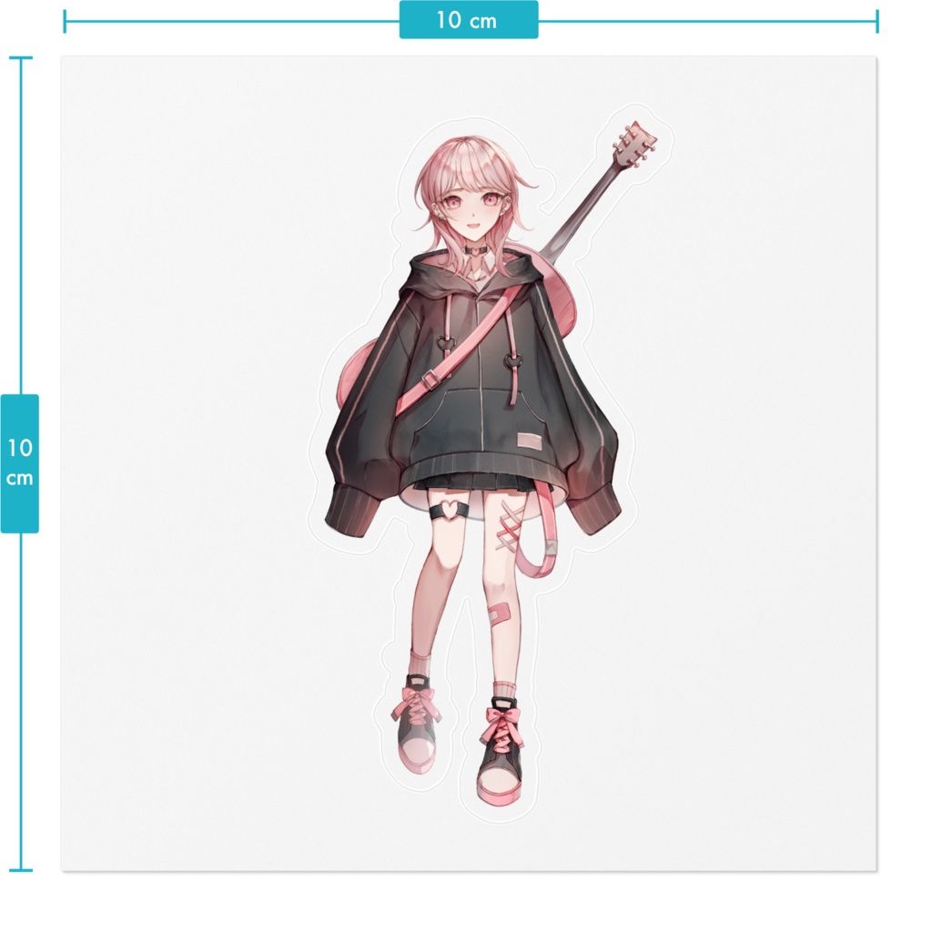 愛上るら ステッカー