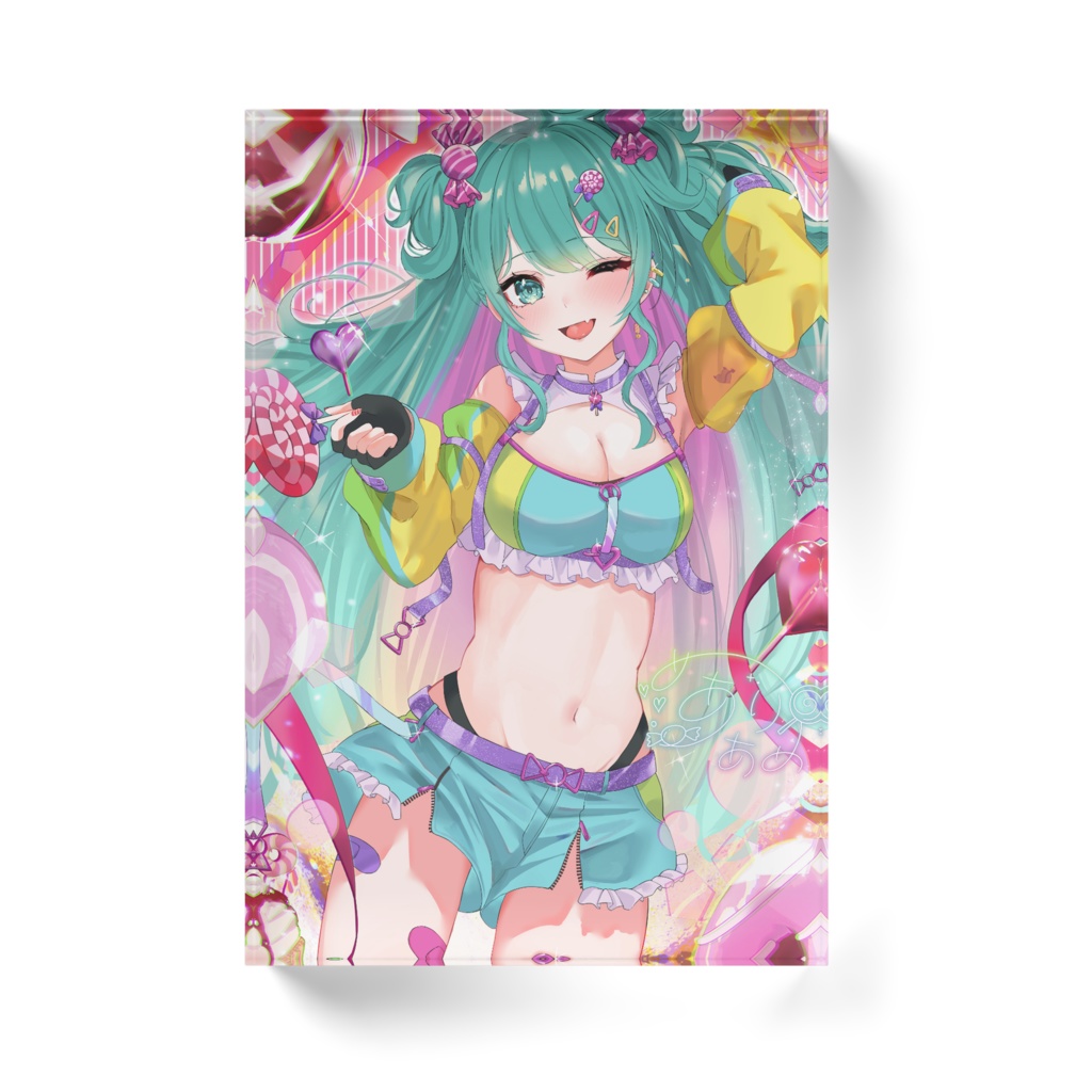 めありあめ アクリルブロック