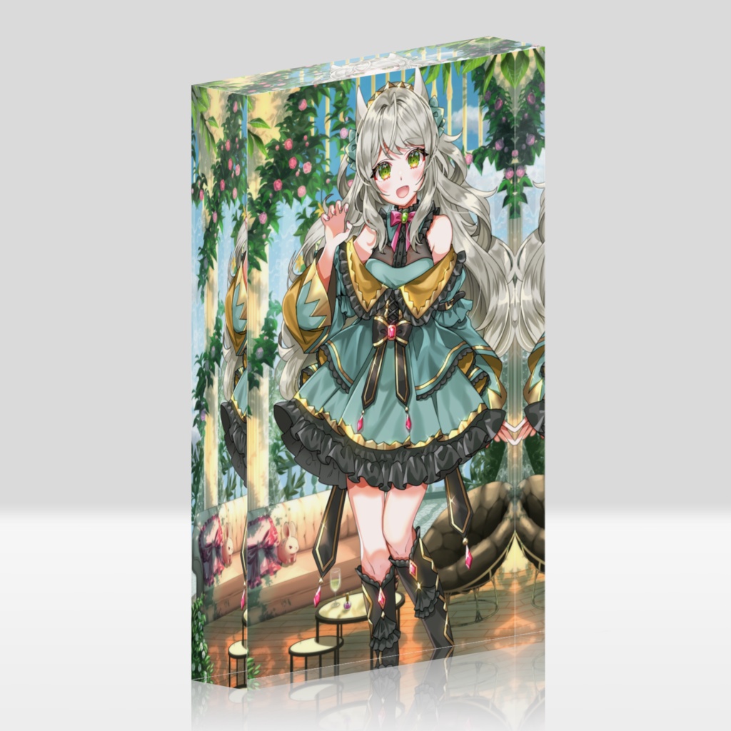 古都莉うに 1周年記念アクリルブロック