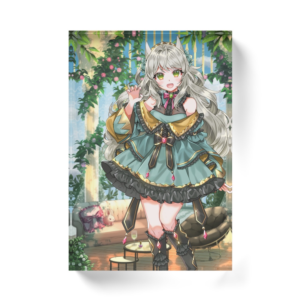 古都莉うに 1周年記念アクリルブロック