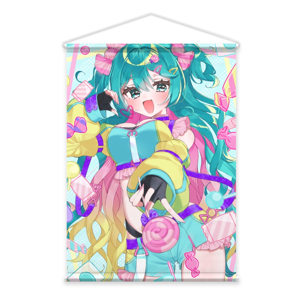 めありあめ タペストリー 1.5周年記念グッズ