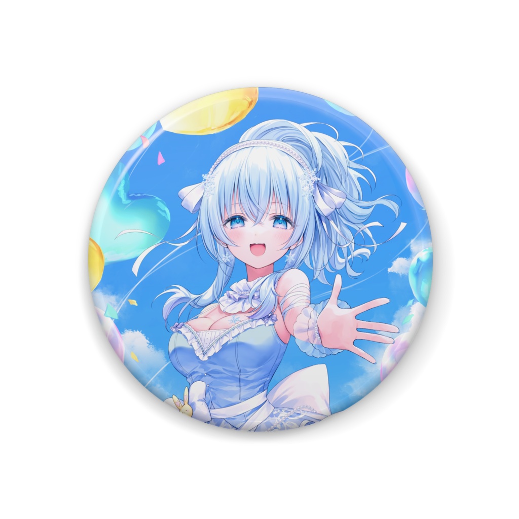 彩水凛兎 缶バッジ