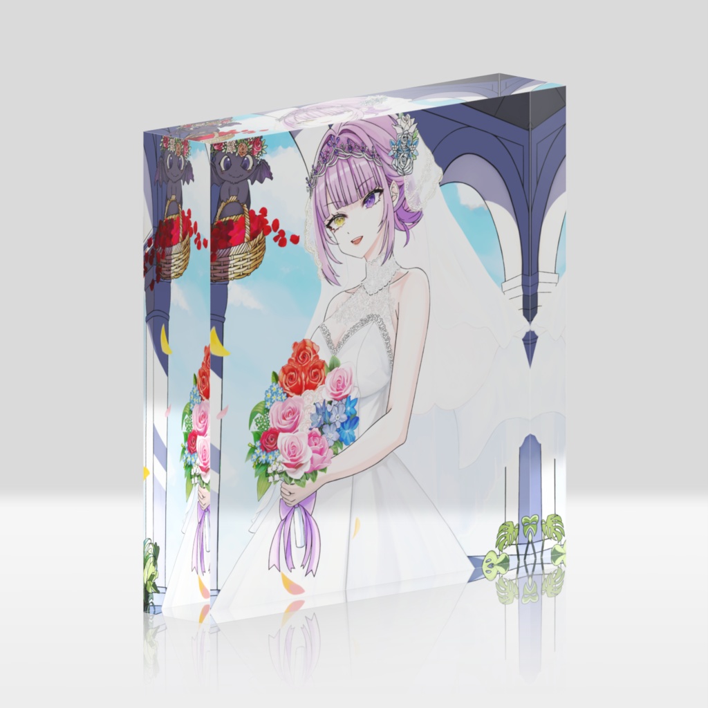 我妻ヴァイオレット アクリルブロック