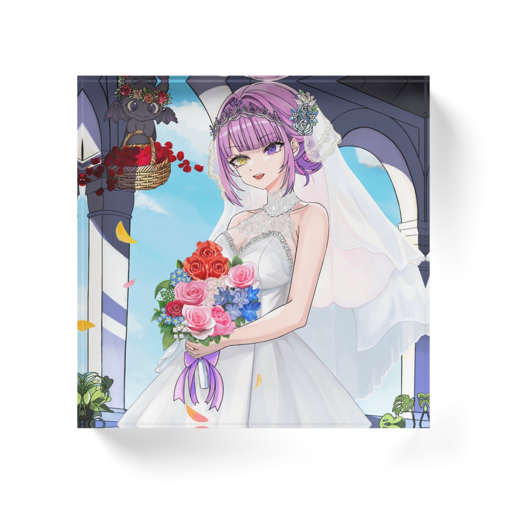 我妻ヴァイオレット アクリルブロック