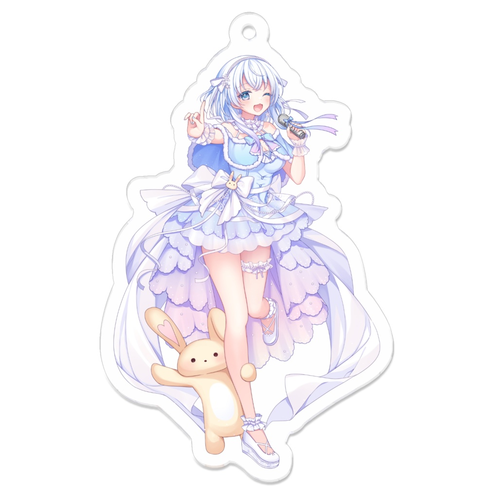 彩水凛兎 アクリルキーホルダー