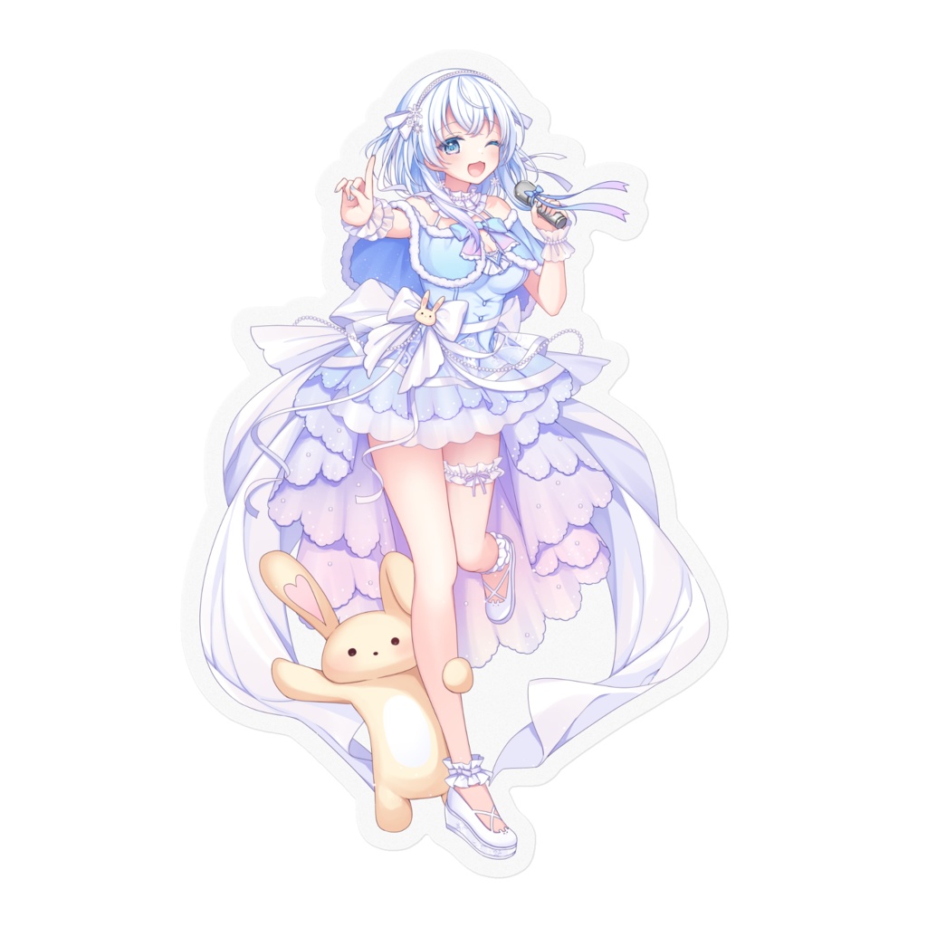 彩水凛兎 ステッカー