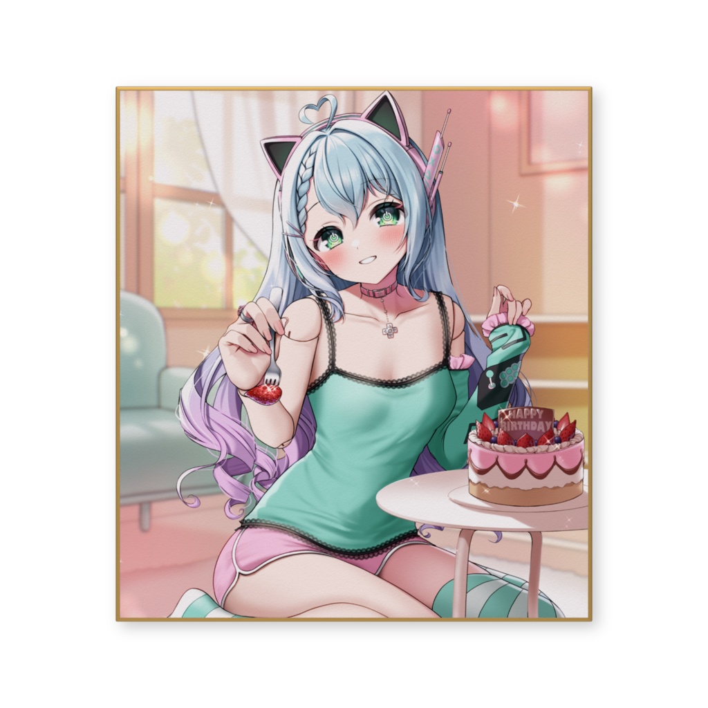 チャル´bis 色紙