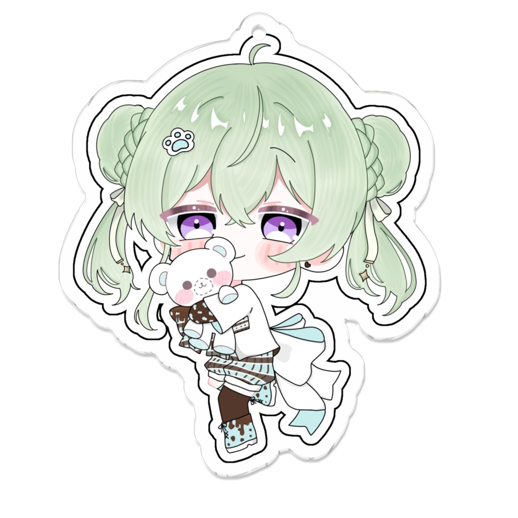 和琳わと アクリルキーホルダー(コーティング)