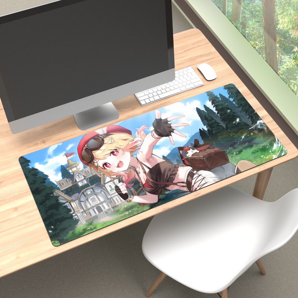 ひみつのえみる プレイマット