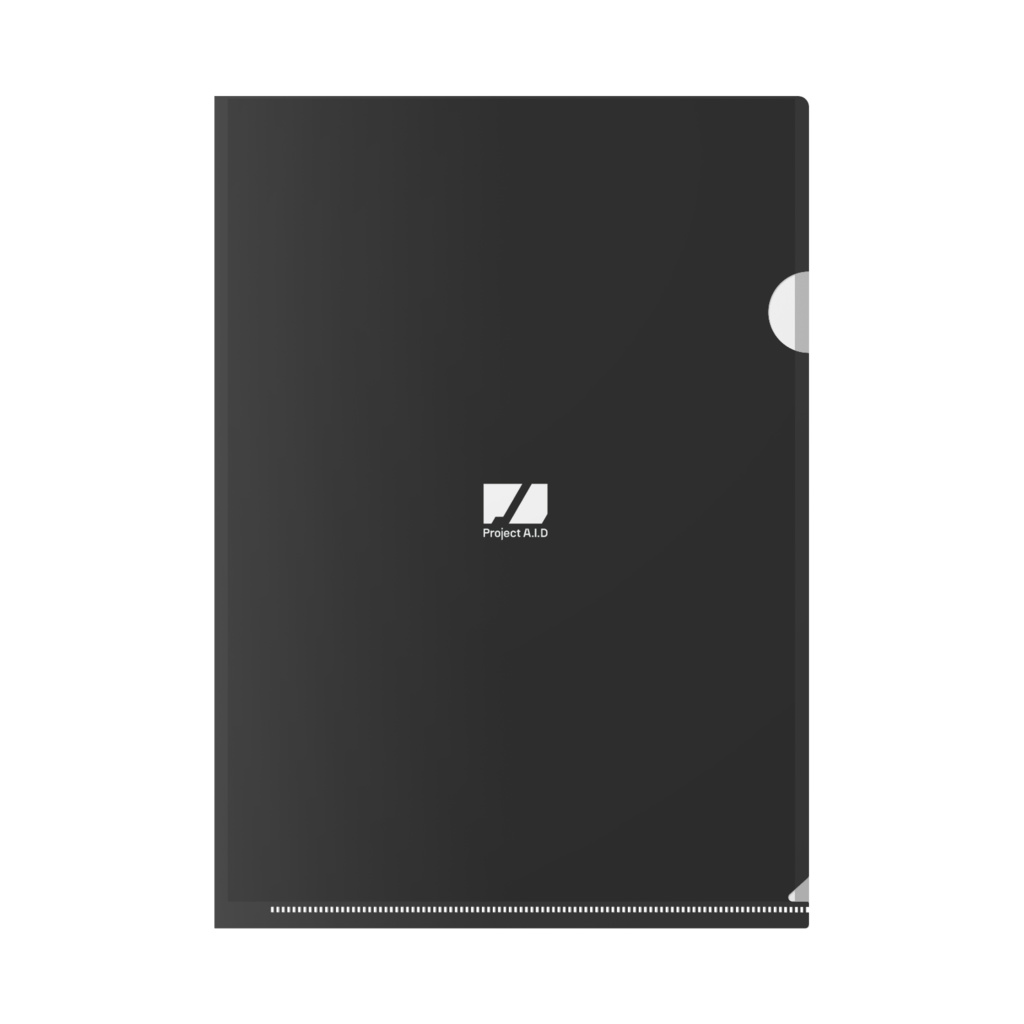 ロゴクリアファイル