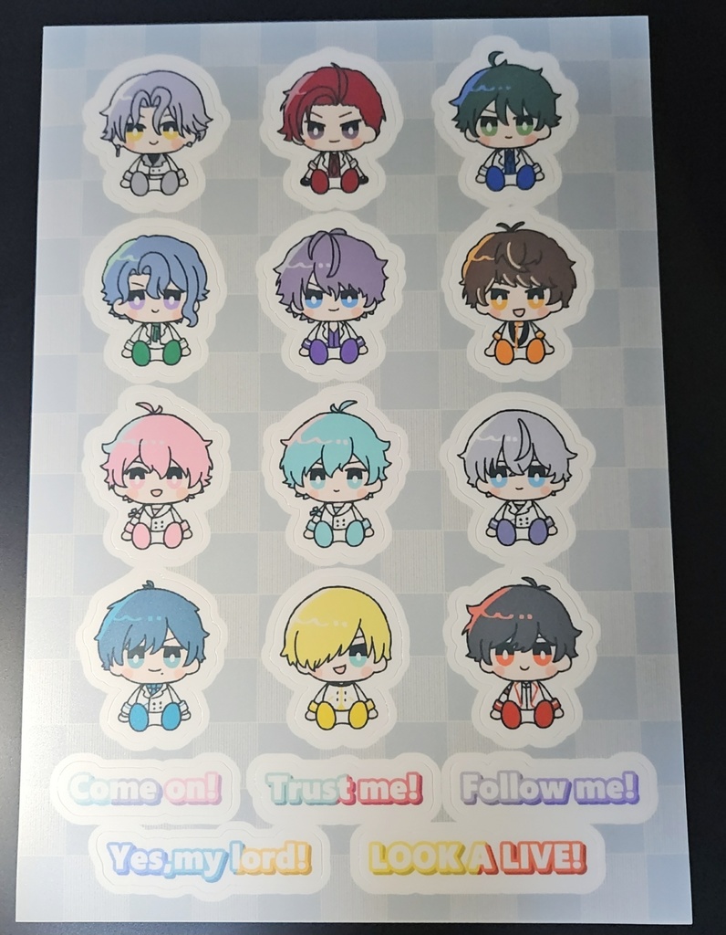 LOOK A LIVE衣装シール