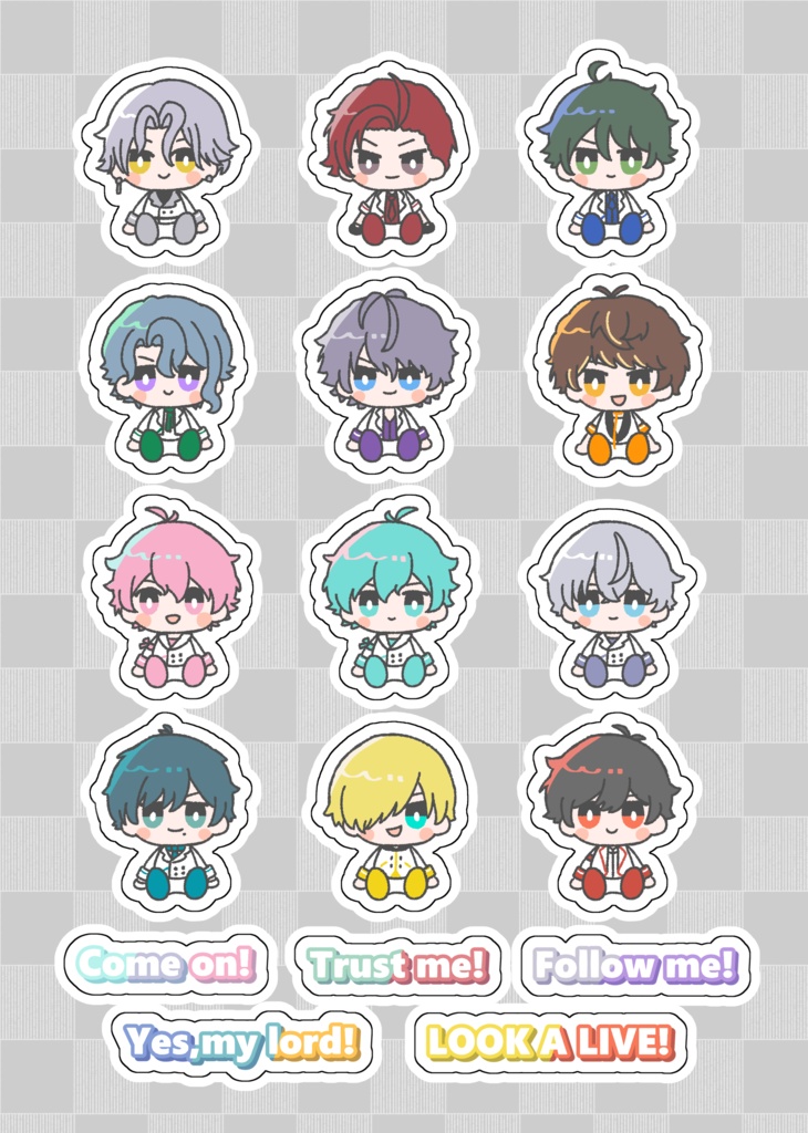 LOOK A LIVE衣装シール